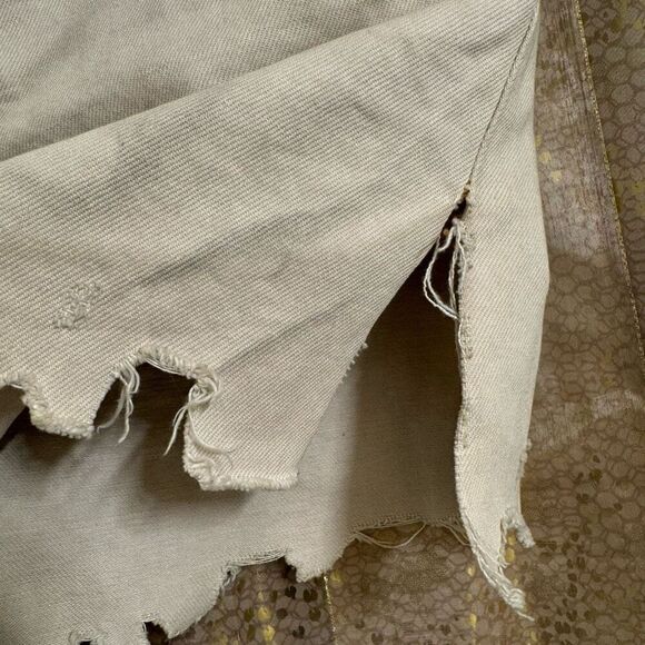 Free People We The Free Borderline Southwestern Cutoff Shorts Size 31 - Picture 6 of 13